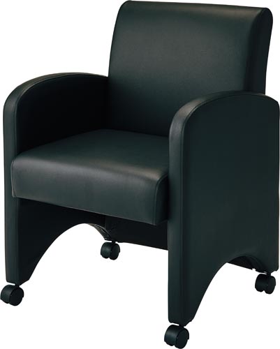 ネクシス応接会議ソファ ブラック