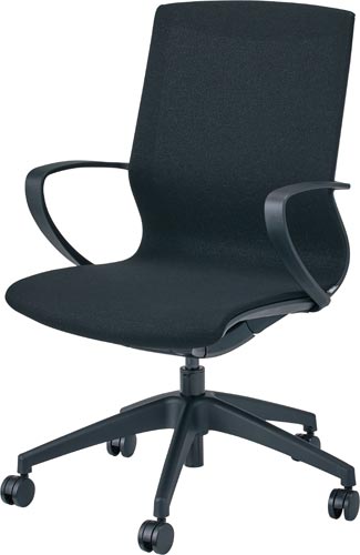 OKUチェア ブラックフレーム ブラック