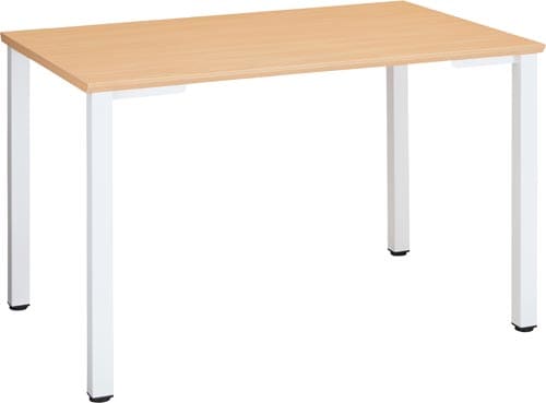 タップテーブルW1200D800ナチュラル脚WH