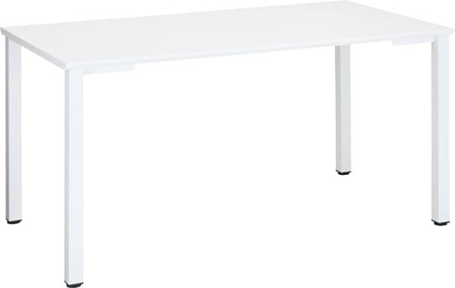 タップテーブルW1500D800ホワイト脚WH