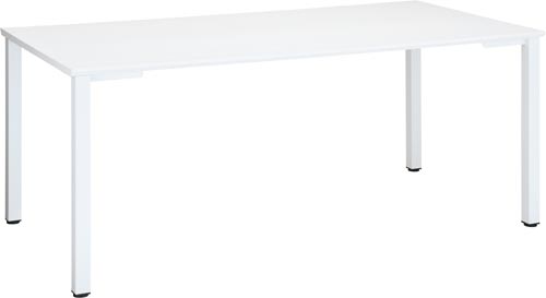 タップテーブルW1800D900ホワイト脚WH