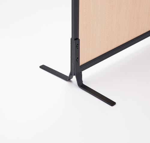 ABCパーテ 両側安定脚 黒