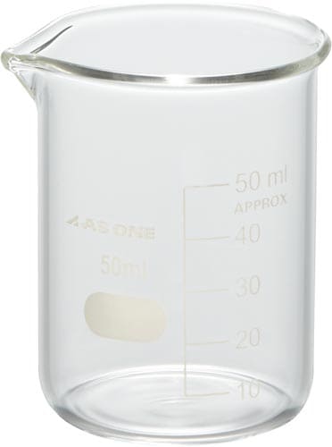 ビーカー 硼珪酸ガラス製 50mL