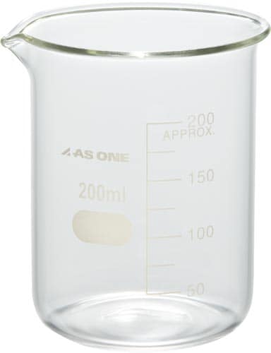 ビーカー 硼珪酸ガラス製 200mL