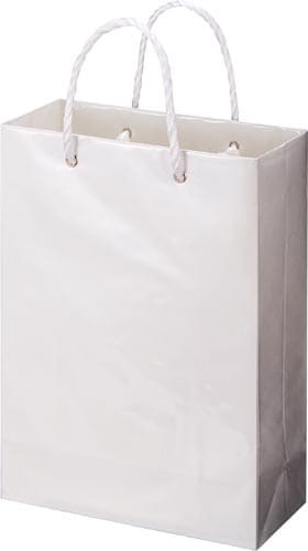 白無地ビニールカバーバッグ A4 10枚×5