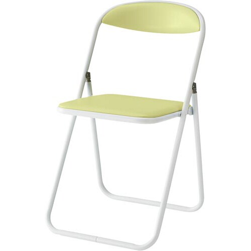 折りたたみイスCF−8ホワイトグリーン