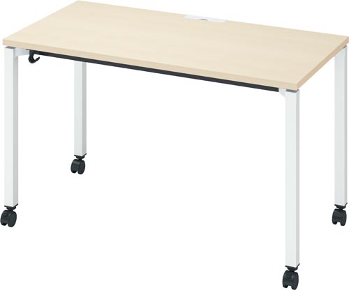 インベントFS角形1200×600ナチュラル脚WH