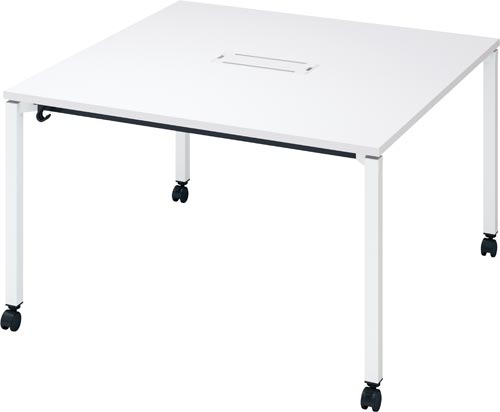 インベントFS角形1200×1200ホワイト脚WH