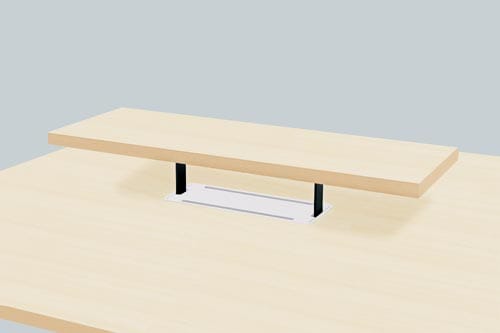 インベントFSデスク専用トップシェルフナチュラル