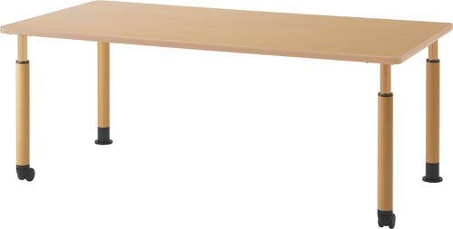 DWTテーブル昇降脚W1800ナチュラル