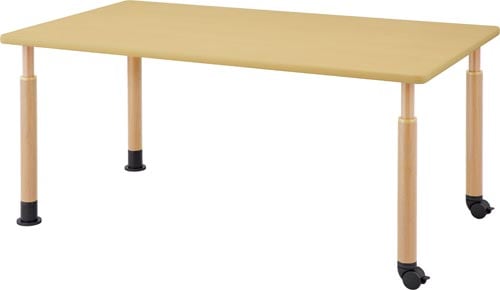 DWTテーブル昇降脚W1600ナチュラル