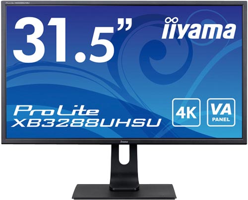 31.5型ワイド液晶モニタXB3288UHSU黒