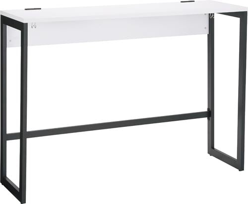 リスムハイデスクW1500 黒脚 ホワイト