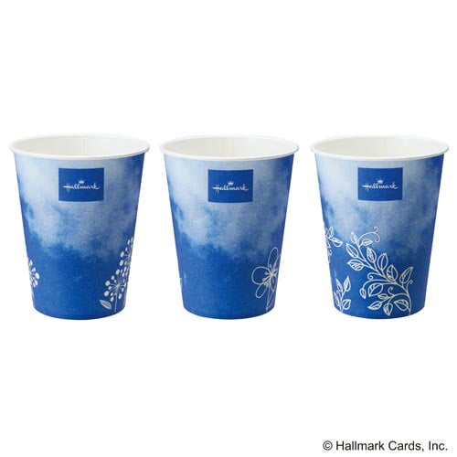 ナチュラル柄カップ 9オンス100個入×25