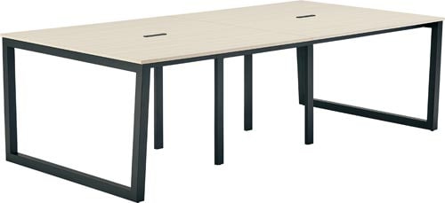 リスムフリーアドレスW2400黒脚ナチュラル