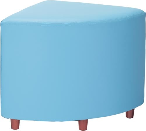 ブロックソファ ラウンド ブルー