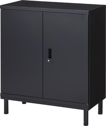 フリーボ 下置脚付 両開き ブラック