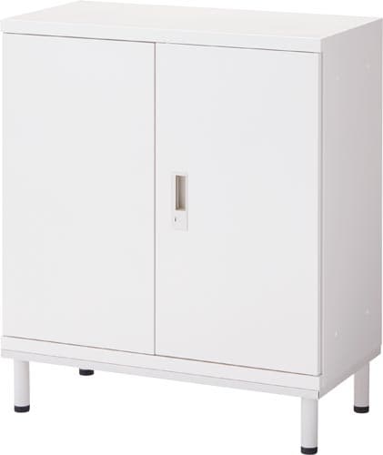 フリーボ 下置脚付 両開き ホワイト