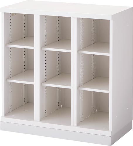 フリーボ 下置 オープン3列 ホワイト