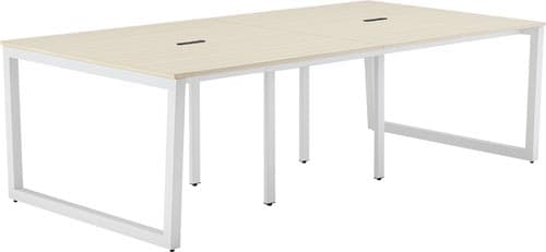 リスムフリーアドレスW2400白脚ナチュラル