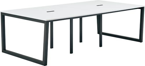 リスムフリーアドレスW2400黒脚ホワイト