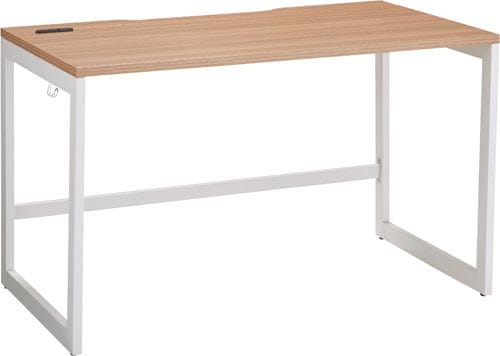 リスムデスクD700W1200 白脚 ウォルナット