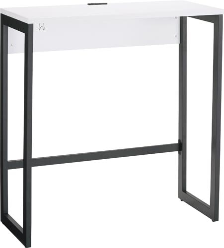 リスムハイデスクW1000 黒脚 ホワイト