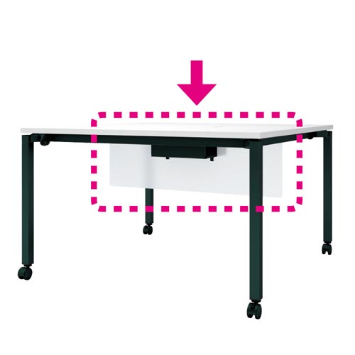 インベントFSデスク専用 幕板