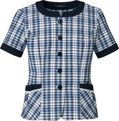 オーバーブラウス AJ0848 ブルー17号