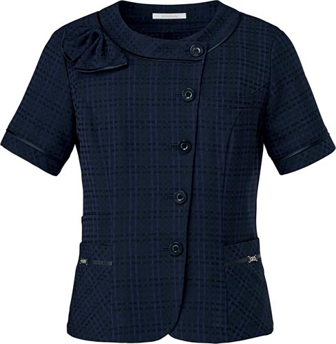 オーバーブラウス BCJ0710 ネイビー19号