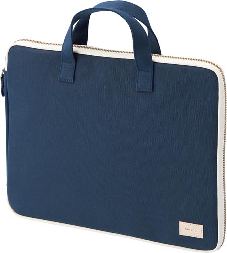 HINEMO スタンドポーチL ネイビー