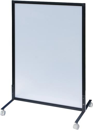 ABCパーテ黒 1100×700半透明 キャスター