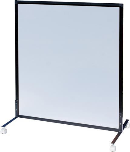 ABCパーテ黒1100×900半透明キャスター