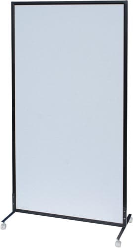 ABCパーテ黒 1800×900半透明 キャスター