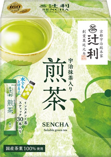 辻利 宇治抹茶入り煎茶スティック 30P