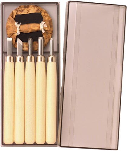 彫刻刀  やくも5本組