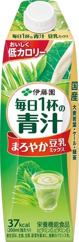屋根型キャップ付毎日1杯の青汁 1L 6本