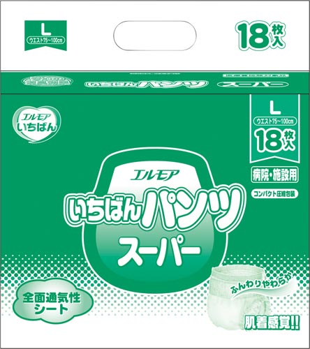 エルモアいちばん パンツスーパーL18枚×6
