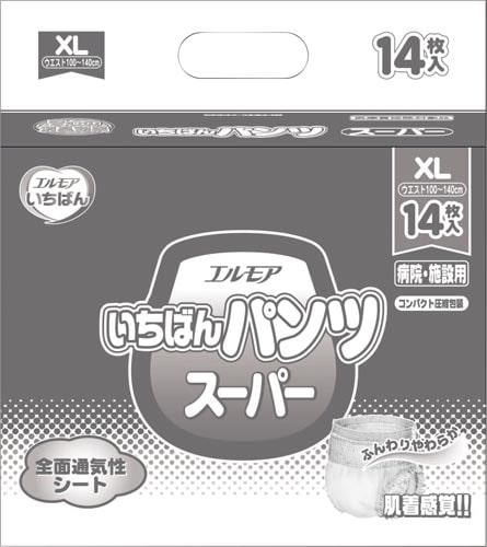 エルモアいちばん パンツスーパーXL14枚×6