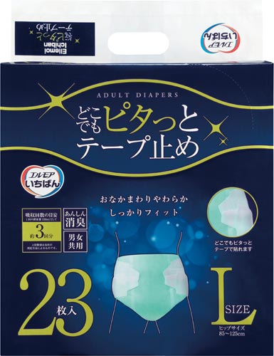 エルモアいちばんどこでもピタッとテープ止めL×4