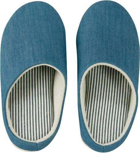 おそうじスリッパデニムブルー