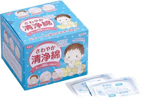 さわやか清浄綿 2枚入×100包