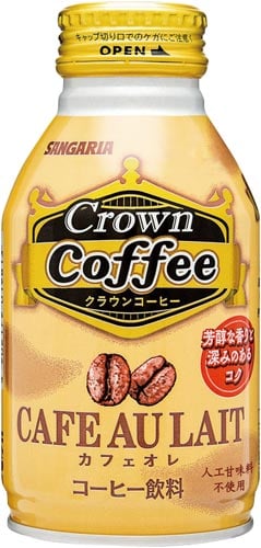 クラウンコーヒー カフェオレ 260g 24缶