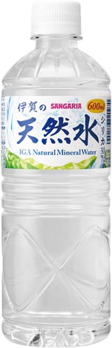 伊賀の天然水 600ml 24本