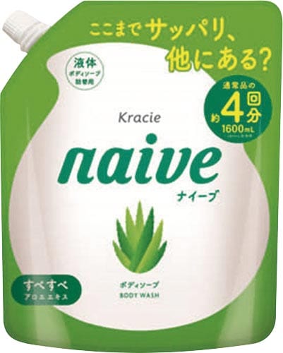 ナイーブ ボディソープ アロエエキス 詰替1.6L