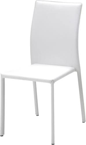 ブライトスタッキングチェア(ホワイト)4脚入