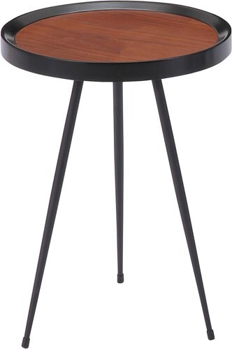 マルコサイドテーブル(サークル/ダークブラウン)