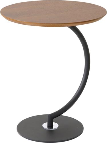 ブラスサイドテーブル(ダークブラウン)