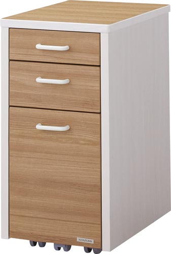 ルトラ 3段引出しスリムワゴン WWNO色