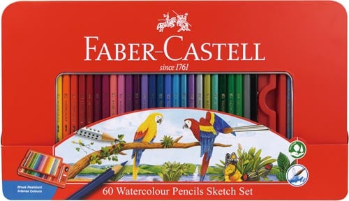 FC 水彩色鉛筆 60色セット